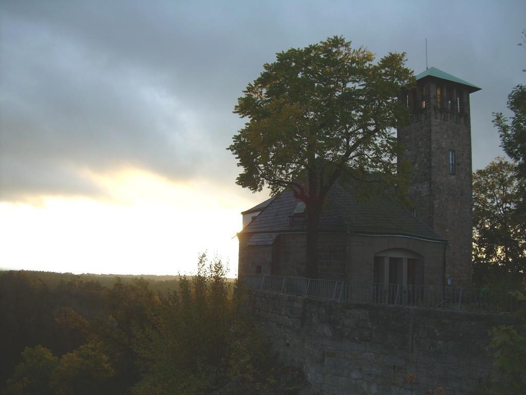 Burg Hohnstein Hotel Exterior foto